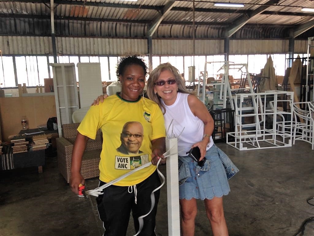 All weather outdoor furniture manufacturing workshop