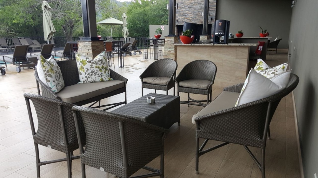 Modern design all weather limpopo sofas and chairs.