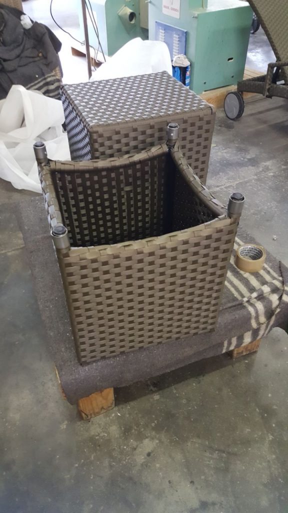 Furniture manufacturing workshop.