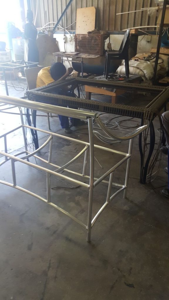 Furniture manufacturing workshop.