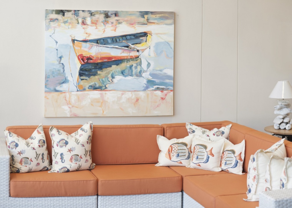 Double weaved Bellavista modula in white.